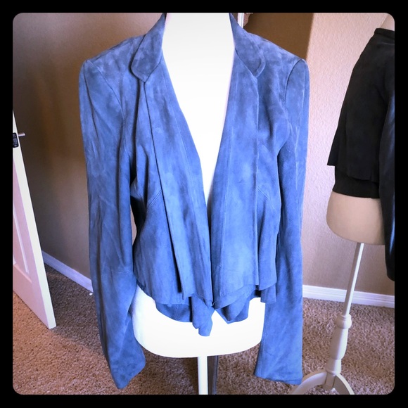 Blue Suede Blazer - Picture 1 of 3